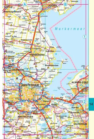 Routiq Nederland Maxi Tab Map
