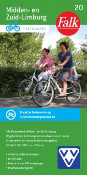Falk VVV fietskaart 20 Midden-en Zuid-Limburg