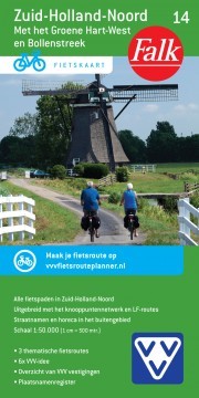 Falk VVV fietskaart 14 Zuid-Holland Noord