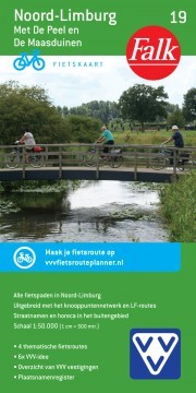 Falk VVV fietskaart 19 Noord-Limburg