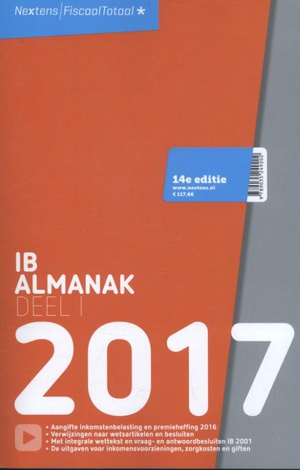 Nextens IB Almanak 2017 deel 1