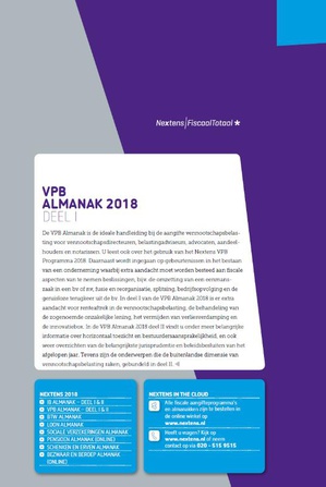 Nextens VPB Almanak 2018 Deel 1