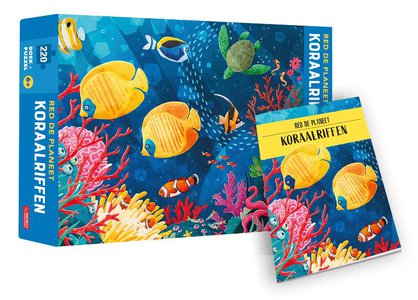 Koraalriffen - Red de planeet - puzzel en boek