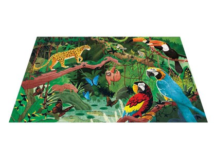 De Amazone - Red de planeet - puzzel en boek