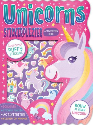 Stickerplezier activiteitenboek Unicorns