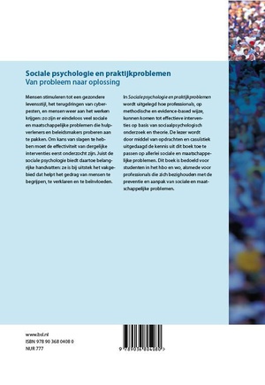 Sociale psychologie en praktijkproblemen