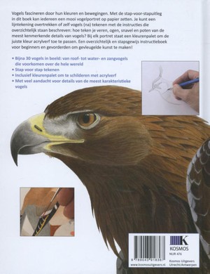 Vogels tekenen en schilderen