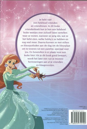 Disney Prinses vriendenboek