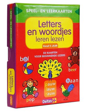 Letters en woordjes leren lezen Vanaf 5 jaar