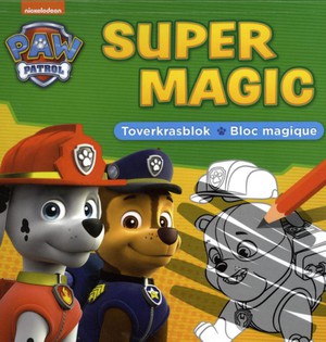 Super magic toverkrasblok / La Pat'patrouille Super Magic bloc magique