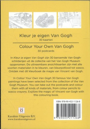 Kleur je eigen Van Gogh - Colour your own Van Gogh