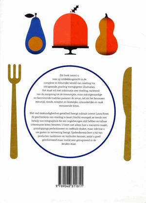 Het infographic boek over eten