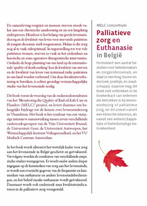 Palliatieve zorg en euthanasie in Belgie