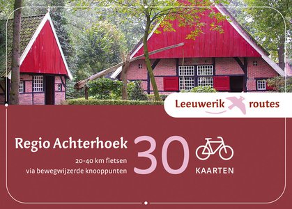 Achterhoek regio leeuwerikroutes 30 fietsroutes via knooppunten