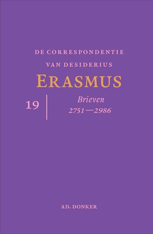 De correspondentie van Desiderius Erasmus deel 19