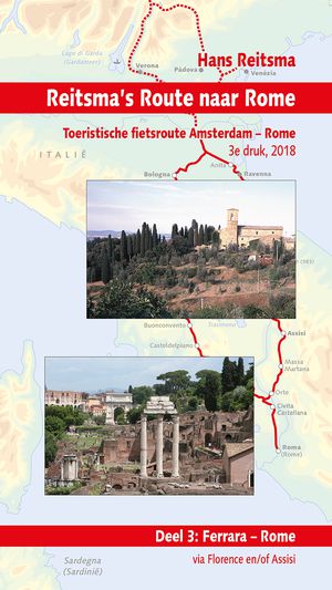 Reitsma's route 3 Ferrara - Rome via Florence en/of Assisi