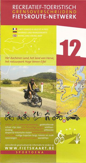 Aachner Land Hoge Venen fietsroute-netw.