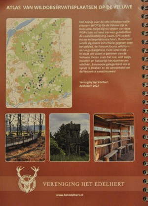 Atlas van wildobservatieplaatsen op de Veluwe