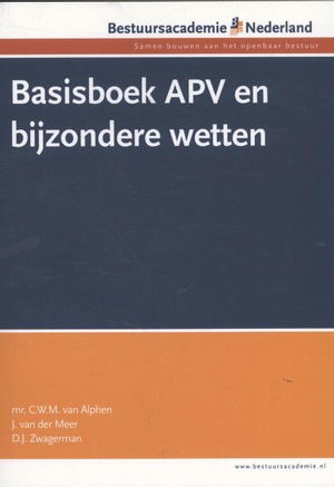 Basisboek APV en bijzondere wetten