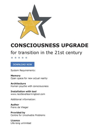 Consciousness upgrade for transition in the 21st century