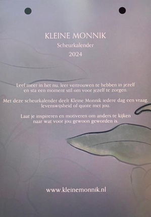 Kleine Monnik Scheurkalender 2024
