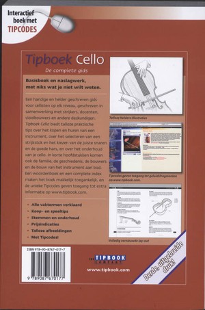 Tipboek Cello