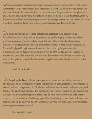 Encyclopedie Nadere Reformatie Thematisch deel (A-K)