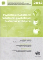 Psychotropic substances for 2012