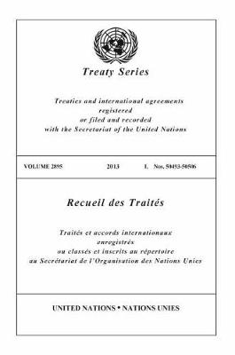 Treaty Series 2895 (English/French Edition)