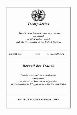 Treaty Series 2962 (English/French Edition)