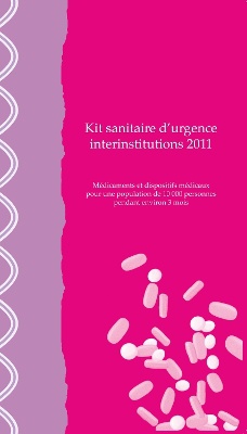 Kit Sanitaire d'Urgence Interinstitutions 2011