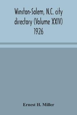 Winston-Salem, N.C. city directory (Volume XXIV) 1926