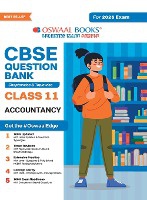 Oswaal CBSE Question Bank Class 11 Accountancy, Chapterwise and Topicwise Solved Papers For 2025 Exams
