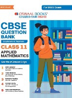 Oswaal CBSE Question Bank Class 11 Applied Mathematics, Chapterwise and Topicwise Solved Papers For 2025 Exams