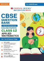Oswaal CBSE Question Bank Class 12 Applied Mathematics, Chapterwise and Topicwise Solved Papers For Board Exams 2025