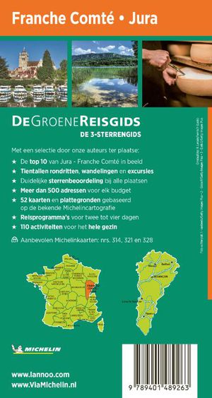 De Groene Reisgids - Franche Comté - Jura