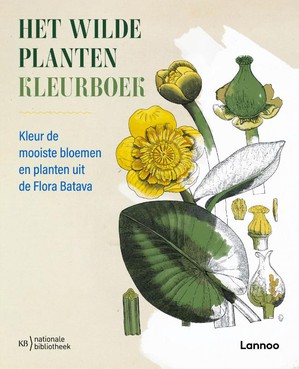 Het wilde planten kleurboek