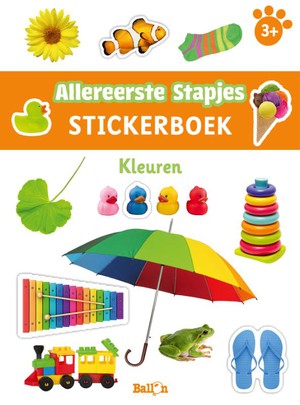 Stickerboek kleuren 3+