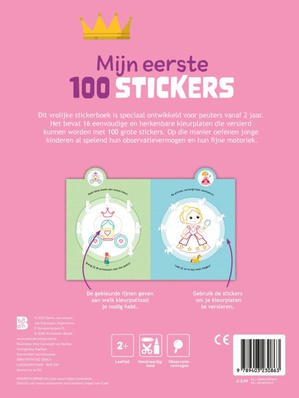 Mijn eerste 100 stickers: prinsessen