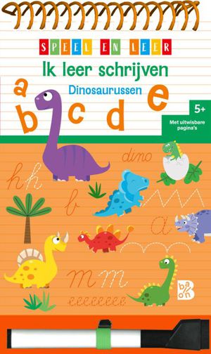 Ik leer schrijven Dinosaurussen