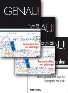 Genau! - Grammatica Duits Met Oefeningen : Set Boeken + Antwoorden