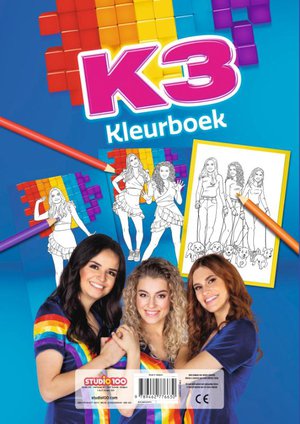 K3 : kleurboek - Glitter