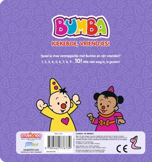 Bumba : kartonboek – Kiekeboe, vriendjes!