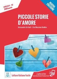 Letture Italiano Facile - Piccole Storie D'amore (livello B1) + Online Mp3 
