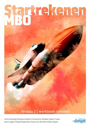 Studiereader Startrekenen MBO + werkboek niv. 2 (nieuwe rekeneisen Startpakket licentie voor 12 maanden