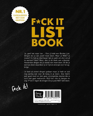 F*CK-it list book