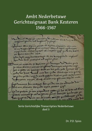 Ambt Nederbetuwe Gerichtssignaat Kesteren 1566-1567