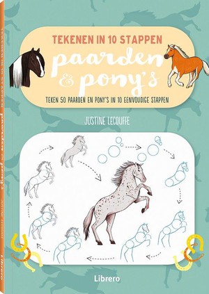 tekenen in 10 stappen paarden & pony's