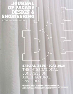 The international congress on architectural envelopes Special issue-2018