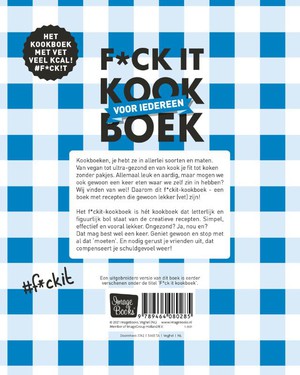 F*ck it kookboek voor iedereen